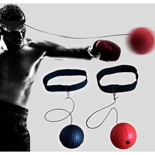 Fighting Ball Boxing Equipment Head Band For Reflex Speed Practical Training Boxing Punch Muay Thai Exercise home portable gym