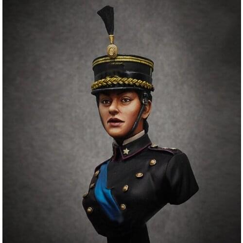 1/12 Scale Unpainted Assembly Resin Bust Kit Officer