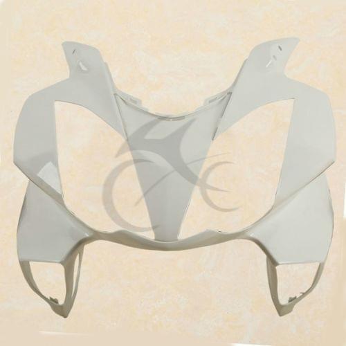 Motorcycle ABS Unpainted White Upper Front Fairing Cowl Nose For HONDA VFR800 VFR 800 2002-2012