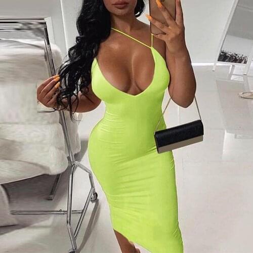 PALINDA Green Summer Dresses