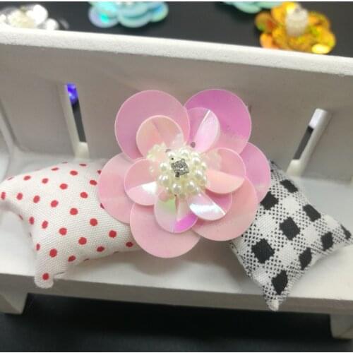 Mix color shiny rhinestones round flower Buttons Home Garden Crafts Cabochon Scrapbooking DIY Accessories