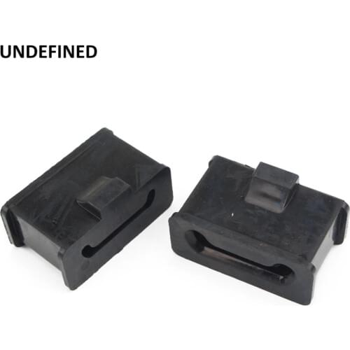 2pcs Motorcycle Rubber Muffler Mounts Muffler bushing support For Harley Touring Electra Glide 1997 - 2016 UNDEFINED