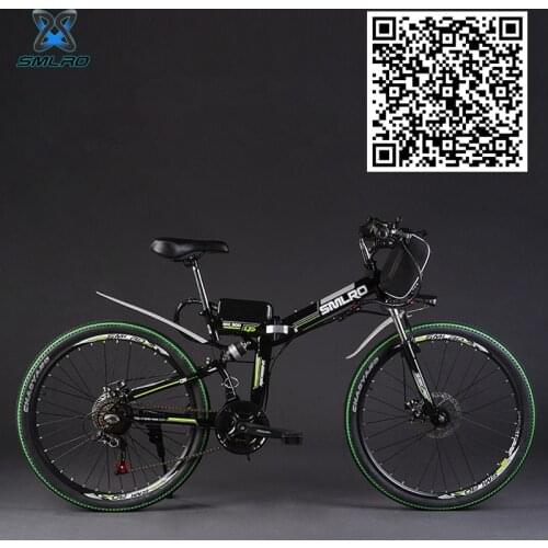 26" 48V 350W/500W 10/15/20AH Lithium Battery Folding Electric Bicycle, Mountain Bike, Electric Bike, MTB E Bike