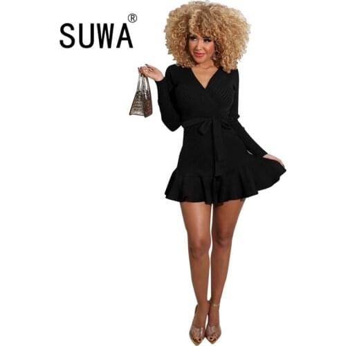 Модные платья-трапеции SUWA China At AliExpress