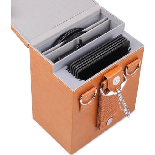 V5 pro v6 holder adapter pu lens Filter hard storage box Pouch Case bag for nd cpl Square Filters 100*100mm 100*150mm 8 Slots