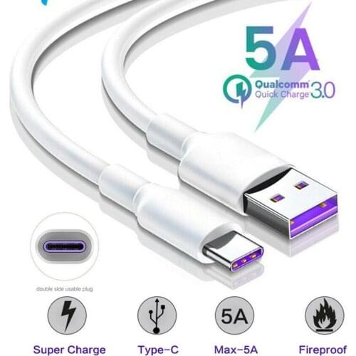 50cm 1M 2M USB Type C Cable USB Charger Cable For Huawei P40 P30 Samsung S20 S10 S9 Xiaomi Note 8 8T Pro Type C Charging Cable