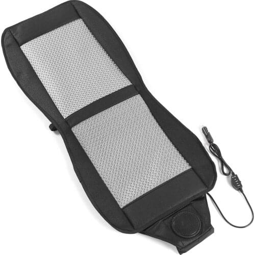 12V Summer Ventilation Cushion Seat Summer Cool and Massage Cushion with The Fan Blowing CoolCushion Car Seat Cooling Vest