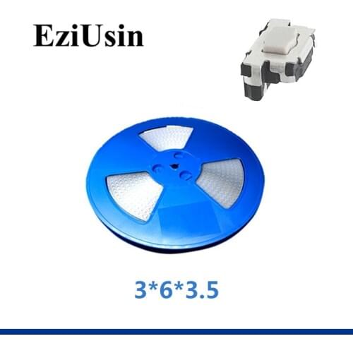 2000pcs In Tape One Reel TS-B017 Sink Type Smartphone Mobile Phone Tablet PC PAD MID Power Switch Push Button 3*6*3.5 3x5x3.1