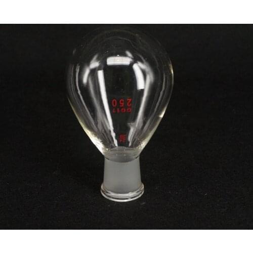 250ml 24/29 Quickfit Joint Lab Glass Rotary Evaporator Flask Round-Bottom Ware