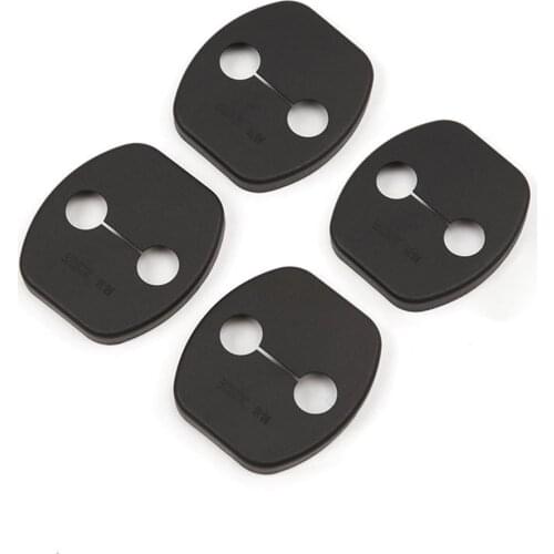 For BMW X5 Xdrive G05 2019 2020 2021 4pcs Car Anti Rust Water Proof Door Lock Keys Key Protect Buckle Cover Car Detector
