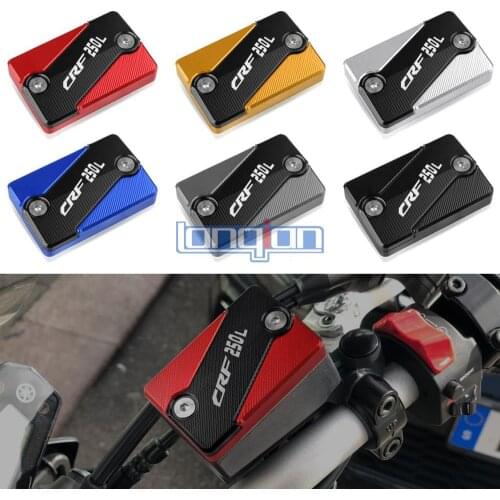 For Honda CRF250L CRF 250L 2013-2020 2019 2018 2017 2016 2015 Motorcycle Front brake Fluid Cylinder Master Reservoir Cover Cap