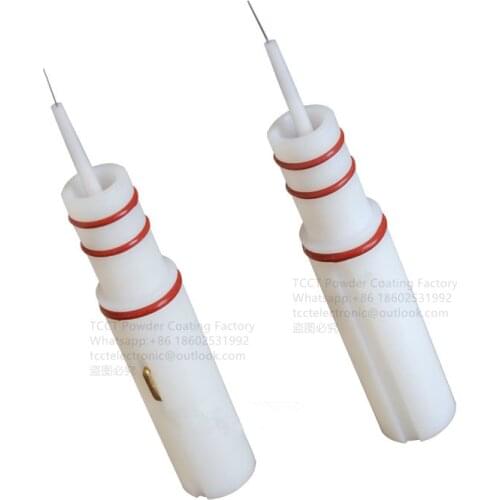 Electrostatic powder coating machine spray gun nozzle discharge needle suits for Nordson