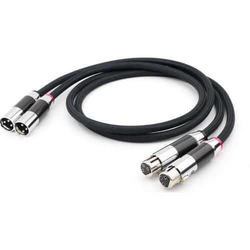 G3 ST-48B OCC Silver Plated Interconnect XLR Cable with Silver Plated XLR Plug