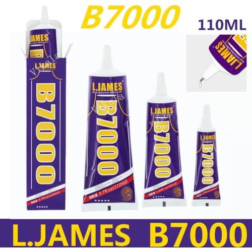 Upgraded version 110ml b7000 glue Mobile phone touch screen b-7000 adhesive telephone glass glue repair point diamond jewelry