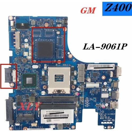 LA-9061P for lenovo Z400 Ideapad laptop motherboard HM76 DDR3 complete testing