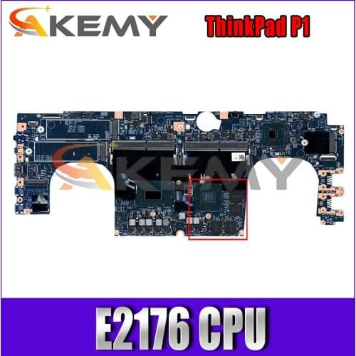 For Lenovo ThinkPad P1 laptop motherboard 17870-1 448.0DY04.0011 W/ E2176 CPU 01YU934 01YU933 01YU674 01YU944 01YU691 Mainboard