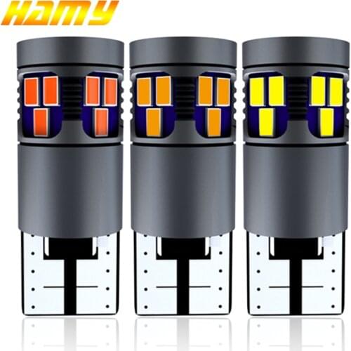 1pcs High Power LED Bulb T10 W5W 194 5W5 LED Light Super Bright 2016 SMD 18LED Car Wedge Side Mark Lamp Interior Light 12V 6500K