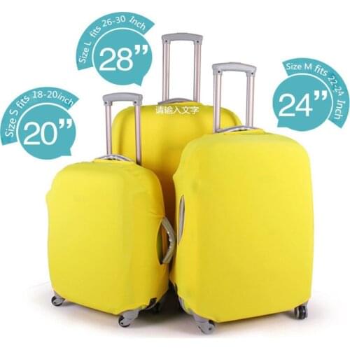Newest Suitcase Protective Covers Apply To 18~30 Inch Case,Elastic Luggage Cover Stretch 4 Colors PA879209