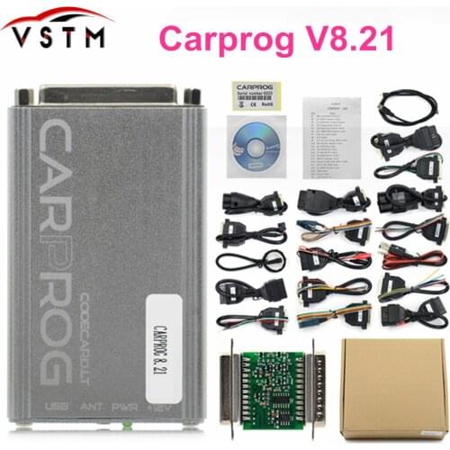 New Carprog V8.21 Online Version Auto Repair Tool Full Set Car prog Firmware 8.21 ECU Chip Tuning Tool Better Than Carprog V9.31