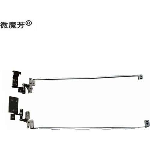 New Laptop Lcd Hinges Kit for Lenovo E531 E531C E540 LCD Hinges with bracket VILE2 AM0SK000100 AM0SK000200 Laptop Hinges L + R