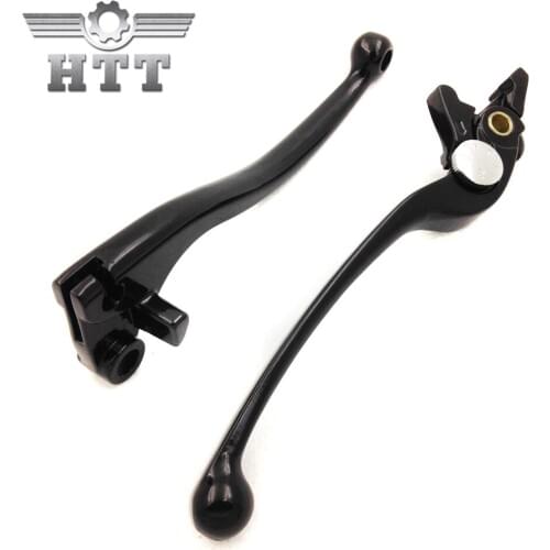 Aftermarket free shipping motorcycle parts Brake + Clutch Hand Lever Black Replacement Set For 2000-2004 Kawasaki ZX6R black