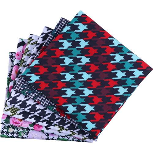 Christmas fabric printing quilt tulle embroidery polyester cotton polyester sewing cartoon anime craft supplies 50*140cm1 piece