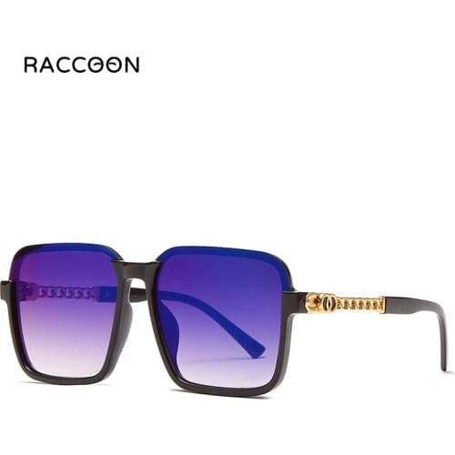 2021 Oversized Square Sunglasses Women Vintage Big Sun Glasses Fashion Shades Men Male Female Eyewear Luxury Brand Designer Uv40