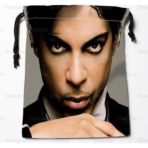 New Arrilval Prince Rodger Nelson Drawstring Bags Custom Storage Printed Receive Bag Compression Type Bags Size 18*22cm