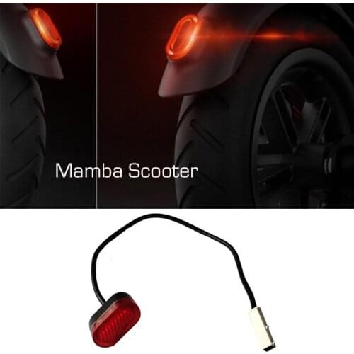 Electric Scooter Rear Tail Lamp Light Stoplight Brake Light with Line Taillight Kit for XIAOMI MIJIA M365 M187 Bird Spin Scooter