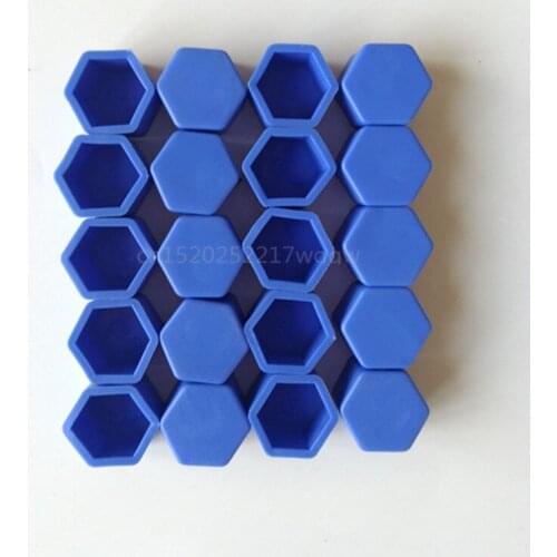 20Pcs Silicone Car Wheel Hub Screw Cover Nut Caps for Lada Priora Sedan sport Kalina Granta Vesta X-Ray XRay