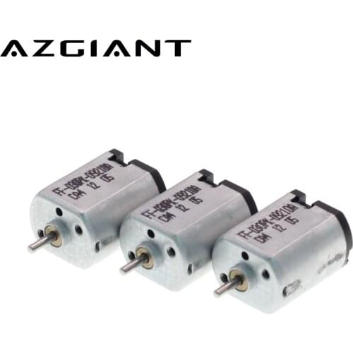 AZGIANT 3PCS FF-030 PK-09210 Mini DC Silent Motorhome Appliances Car AV Equipment Flat Mute Small Motor 5V nimi motor