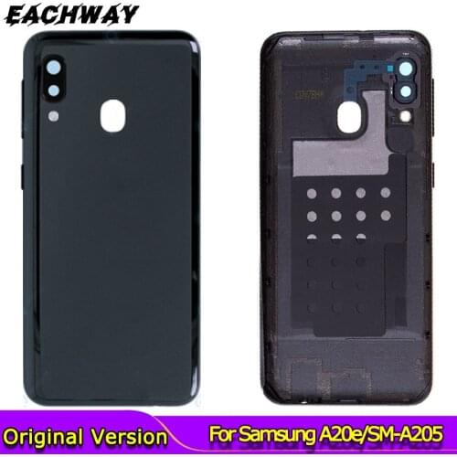 5.8" For SAMSUNG Galaxy A20e/SM-A205 Back Battery Cover Door Rear Housing Case For SAMSUNG A205F/DS A205FN/DS Battery Cover