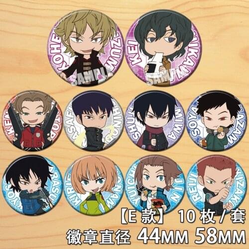 58mm World Trigger Kuga Yuma Replica Brooch badge Anime Fans Buttons