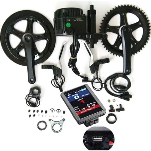 Bafang 8fun M315 100Nm 68mm 100mm bottom bracket 48v 500w electric bike center crank mid drive motor conversion kit