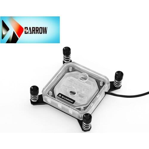Barrow CPU water cooling block for the 2011 2066 RBW 2.0 INTEL X99 X299 platform processor cooler LTYK3X-04 V2 water cooling