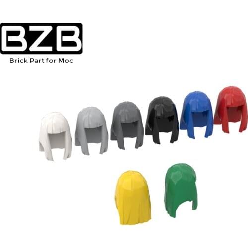 BZB MOC Mini 17346 Figure Wig No. 83 Creative High-tech Building Block Model Kids Toys Boys DIY Brick Parts Education Gifts