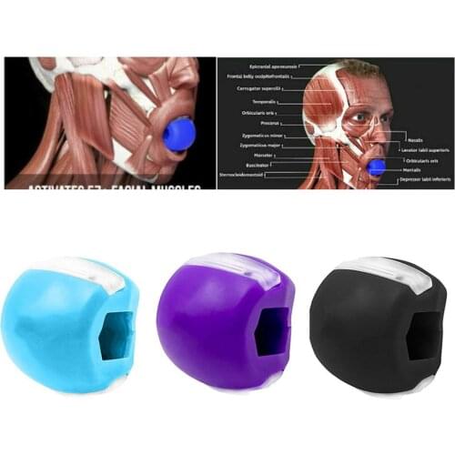 Face Fitness Ball Facial Toner Exerciser Anti-Wrinkle Exercise Facial Toner Jaw Exerciser Neck Facial Muscle Trainer Toning