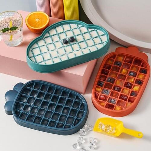 Perfect Ice Cube Silicone Ice Mold Cube Maker Form Cake Pudding Chocolate Molds Easy To Remove Ice Trays Fade Resistant Kitchen