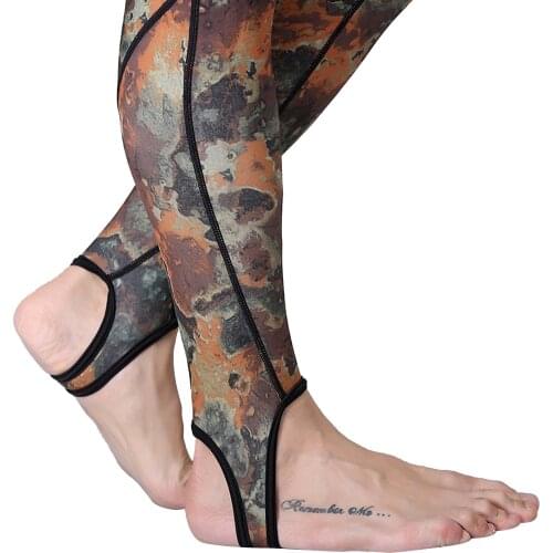 Camo Rashguard Long Sleeve for Women, Diving Snorkeling Surf Skin Full Suit Wetsuit Swimming Swimsuit Zip Front One Piece