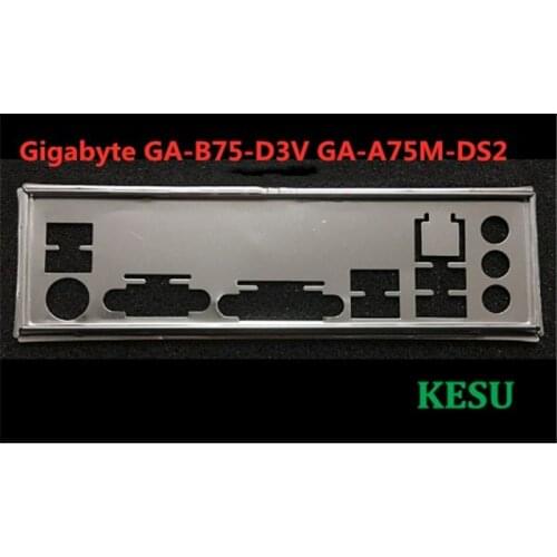 New I/O shield back plate Chassis bracket of motherboard for Gigabyte GA-B75-D3V GA-A75M-DS2 just shield backplane