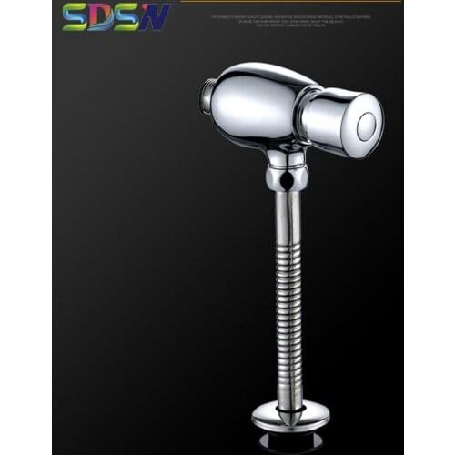 Whosale and Retail Toilet Water Tank Valve Bathroom Hand Pressing Toilet Flush Valve Urine Flushing Valve for Bathroom Urina