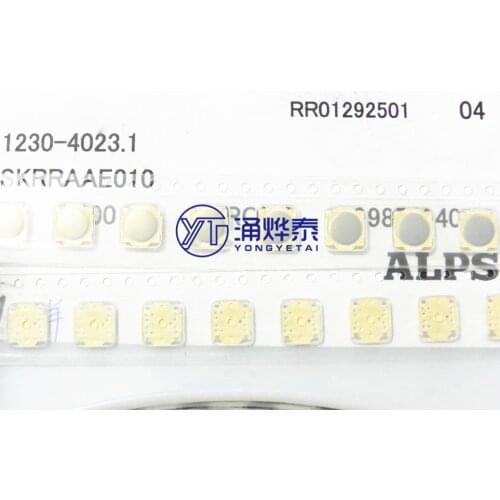 YYT 10PCS original SKRRAAE010 patch sheet switch 7.5*7.5*0.6 long life