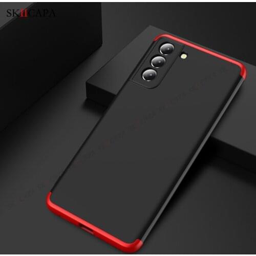 For Samusng Galaxy S21 Ultra Case 360 Degree Full Protection Shockproof Phone Case For Samsung S21 Plus Anti-knock Hard PC Cover