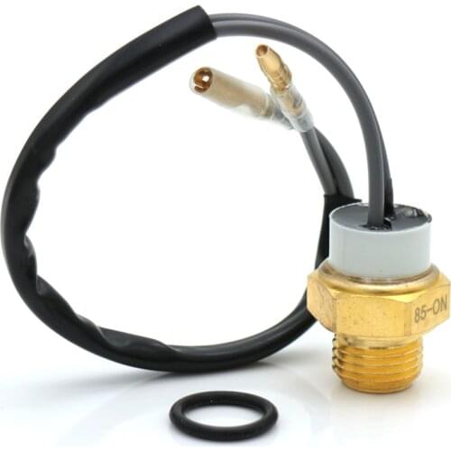 Evomosa Motorcycle Radiator Water Temperature Sensor Fan Switches For SUZUKI BANDIT 250 GSX400 GK7BA GSF250 GJ74A GJ75A GJ77A