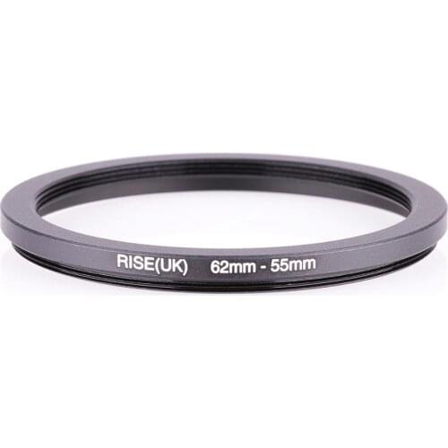 RISE(UK) 62mm-55mm 62-55 mm 62 to 55 Step down Filter Ring Adapter