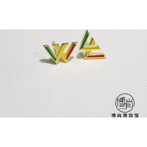 Anime The Untamed Wang Yibo Xiao Zhan Ear Studs Cosplay Men Women Student Ear Clips Take Photo Props Accessories Xmas Gifts