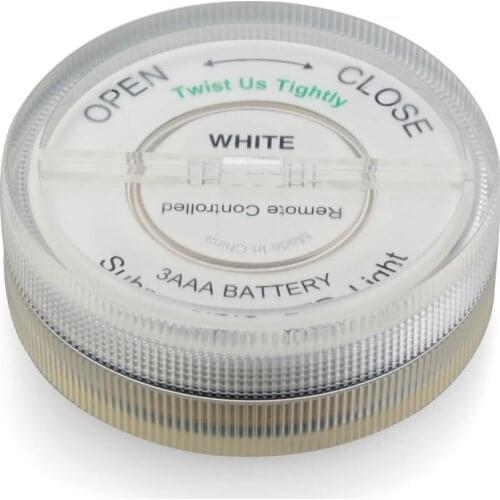 3AAA Battery Operated IR Remote Controlled 10 Multicolors SMD LED Vase Light,Submersible Led Light,Waterproof Floralyte Light