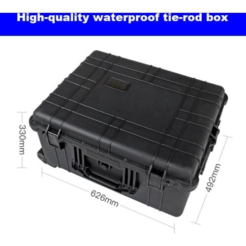 Waterproof trolley case toolbox tool case Dustproof Protective Camera Case Instrument equipment box with pre-cut foam lining