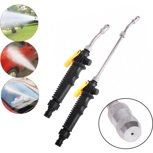 Car Wash High Pressure Power Water Gun 30cm 48cm Detachable Garden Watering Spray Sprinkler Cleaning Tools