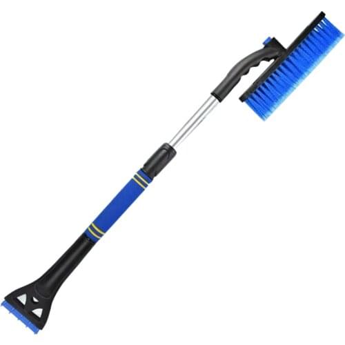 Car Snow Removal Shovel Retractable Snow Brush Scraping Snow Shovel Glass Frost Removal Winter Ice Removal Tool